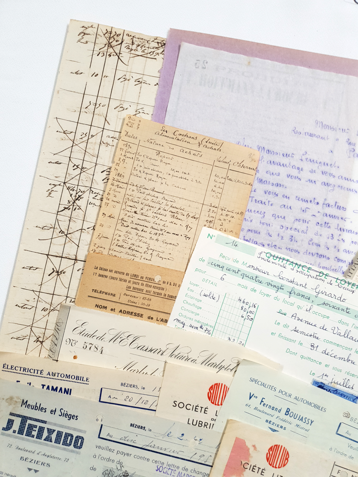 Authentic Vintage/Antique Document Pack - OC