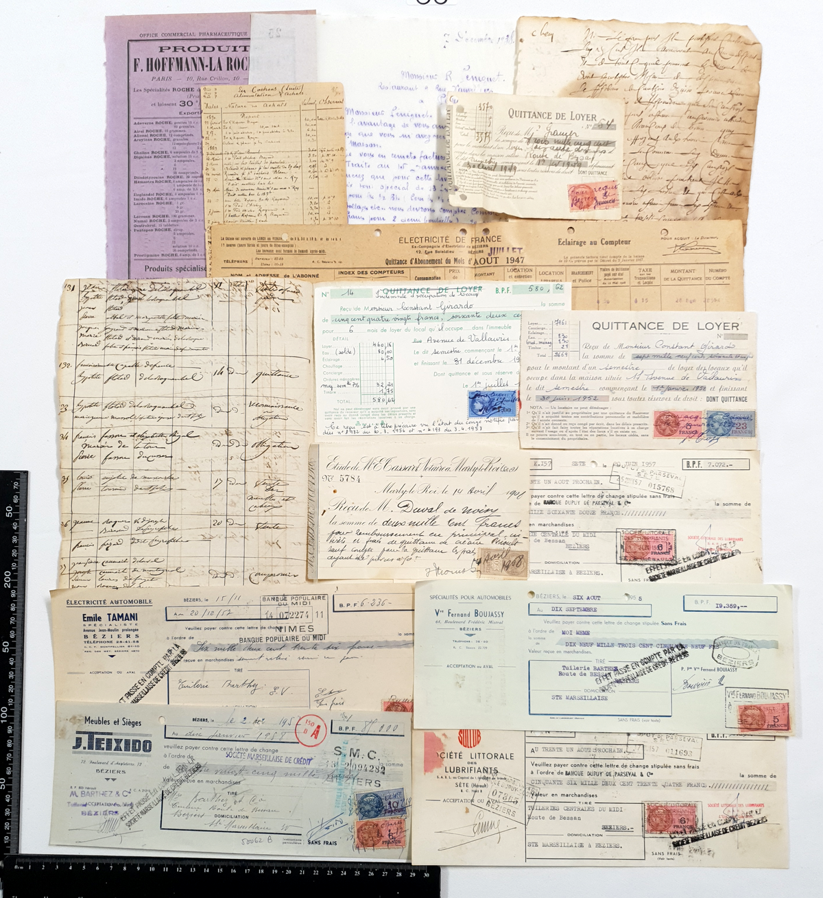 Authentic Vintage/Antique Document Pack - OC