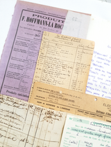 Authentic Vintage/Antique Document Pack - OC