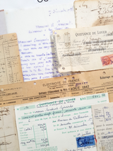 Authentic Vintage/Antique Document Pack - OC