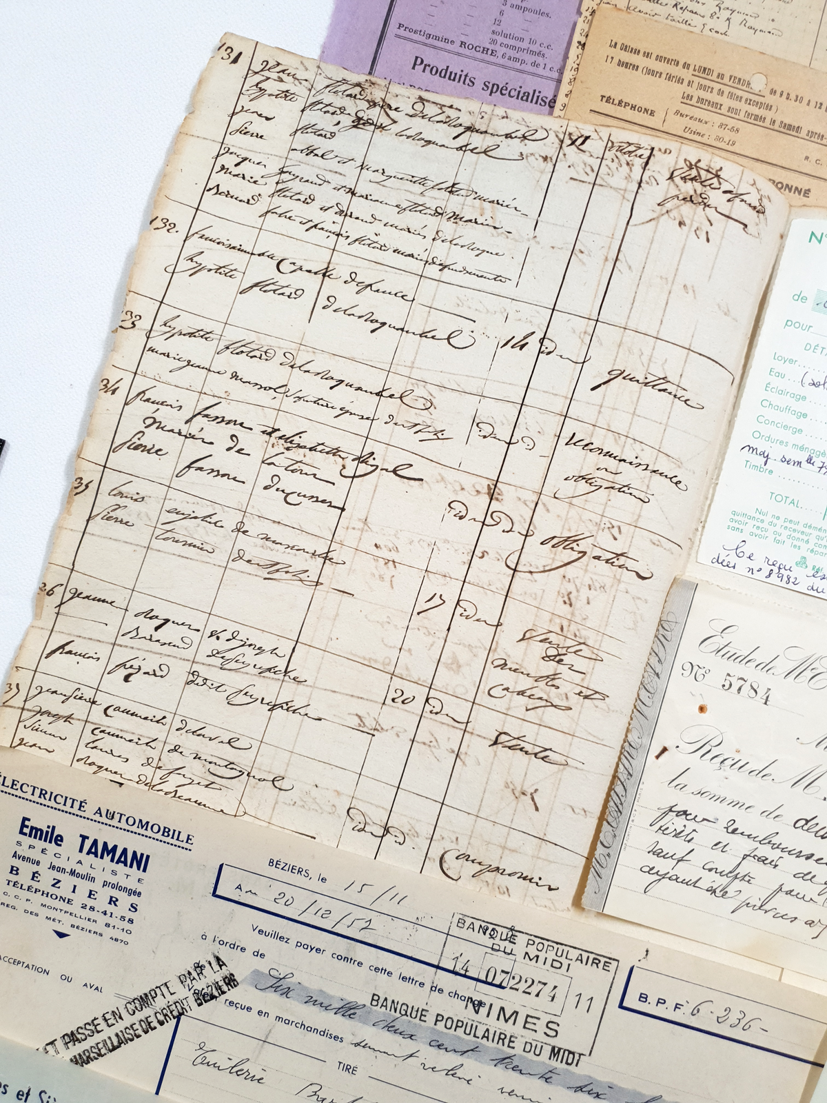 Authentic Vintage/Antique Document Pack - OC