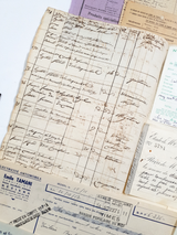 Authentic Vintage/Antique Document Pack - OC