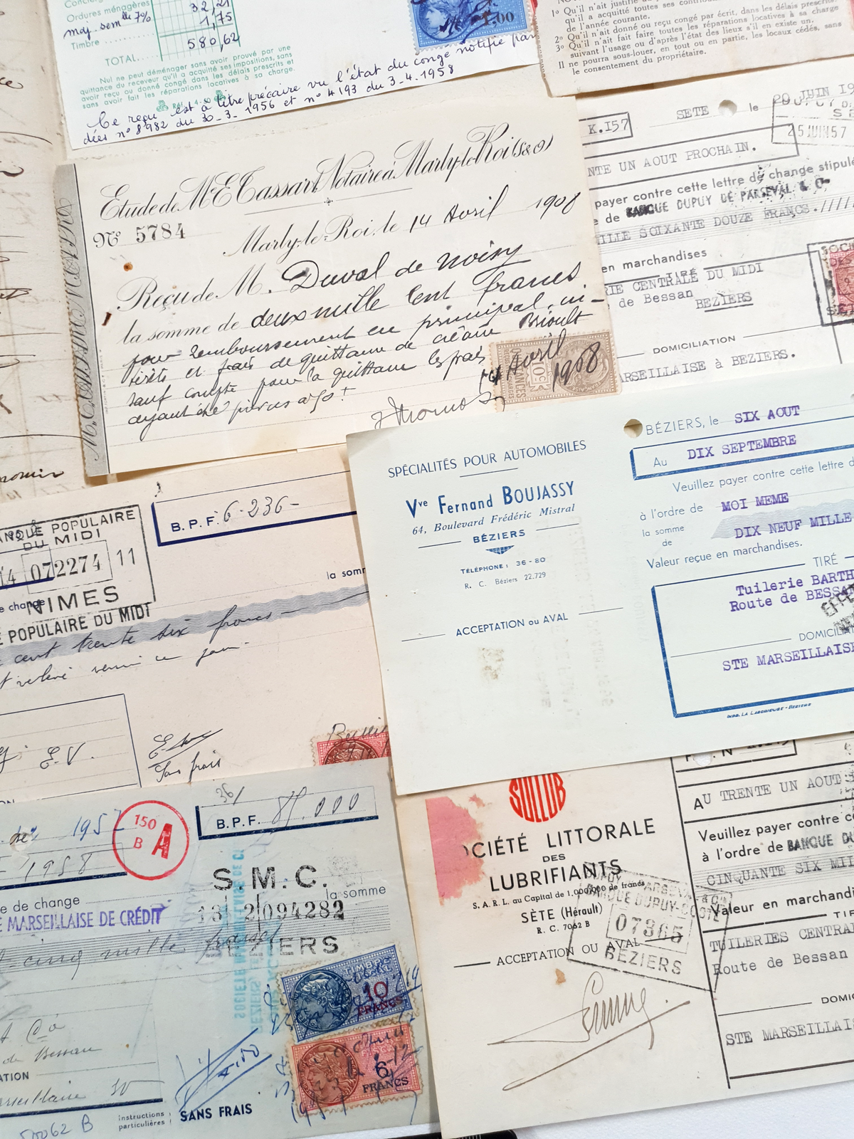 Authentic Vintage/Antique Document Pack - OC