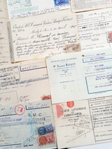 Authentic Vintage/Antique Document Pack - OC