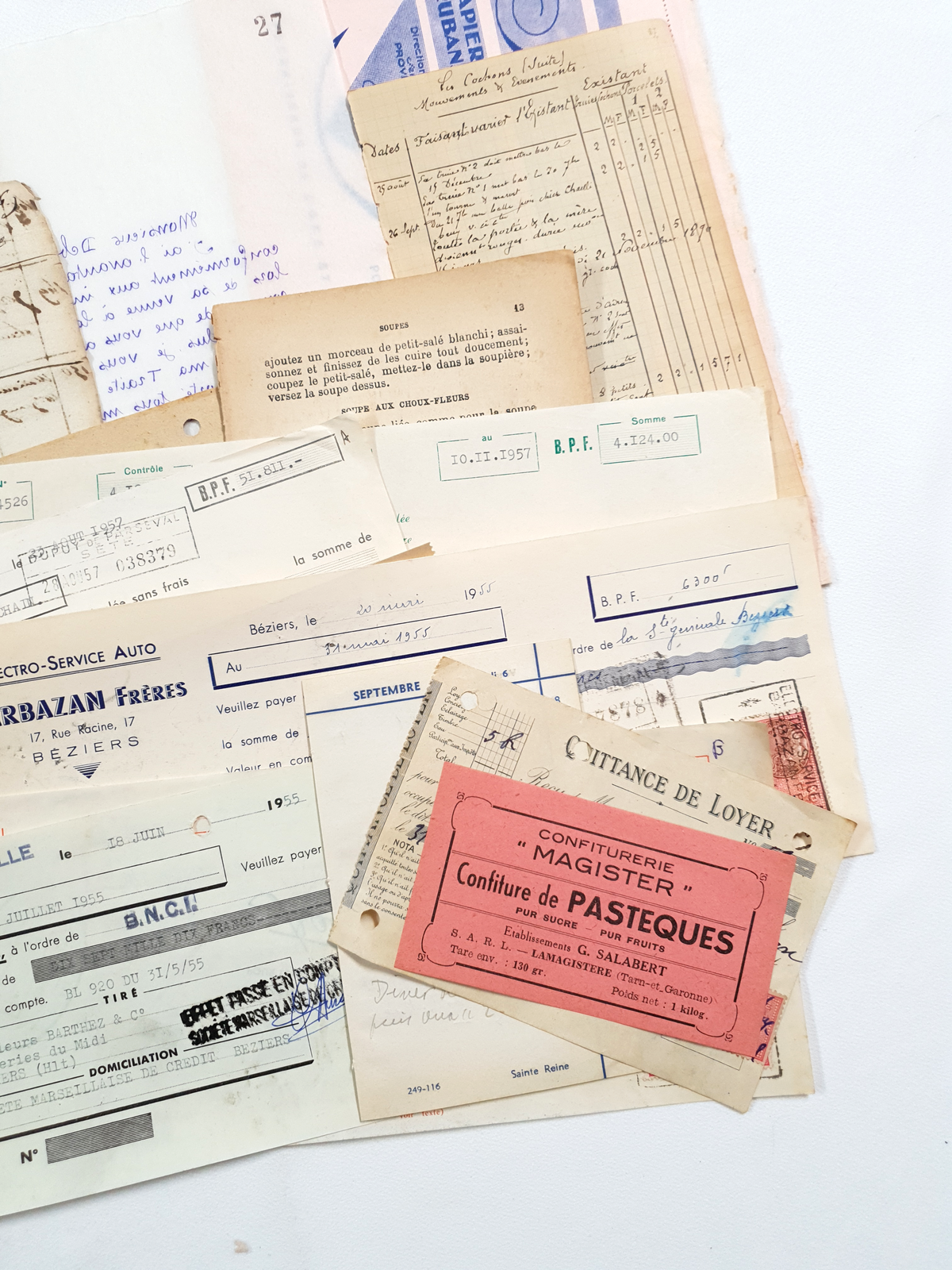 Authentic Vintage/Antique Document Pack - OD