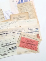 Authentic Vintage/Antique Document Pack - OD