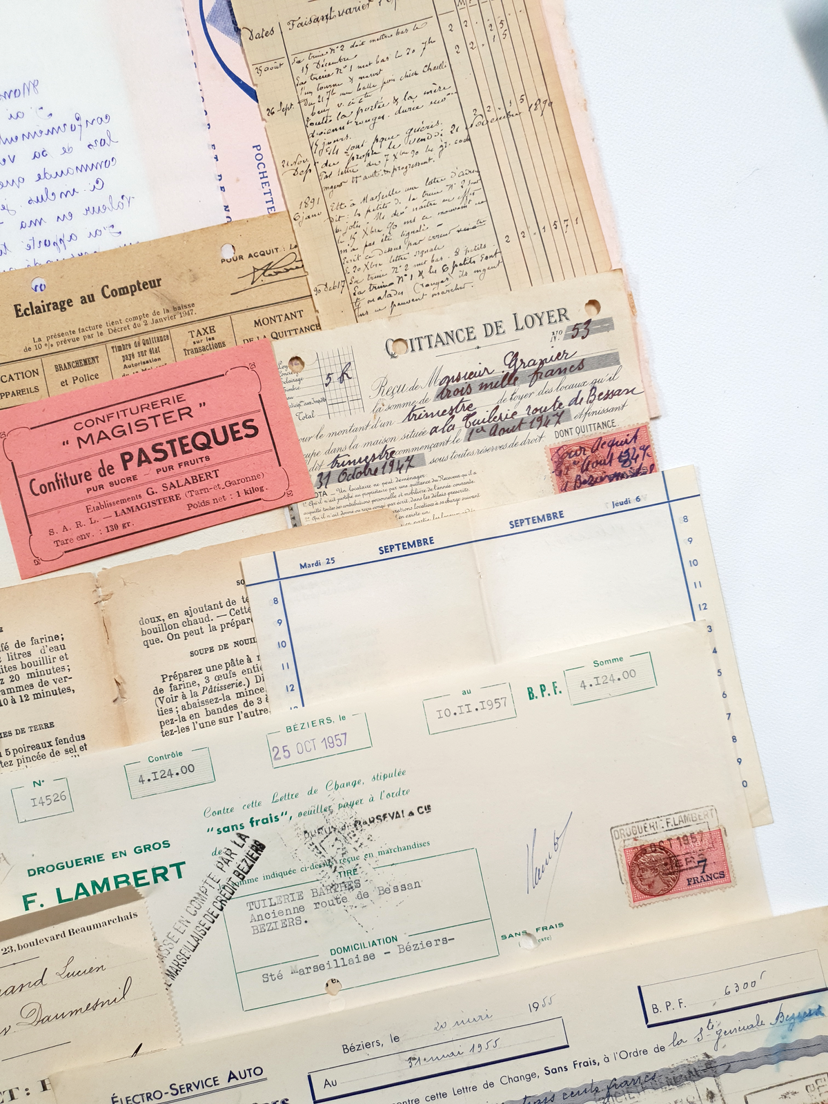 Authentic Vintage/Antique Document Pack - OD