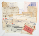 Authentic Vintage/Antique Document Pack - OD