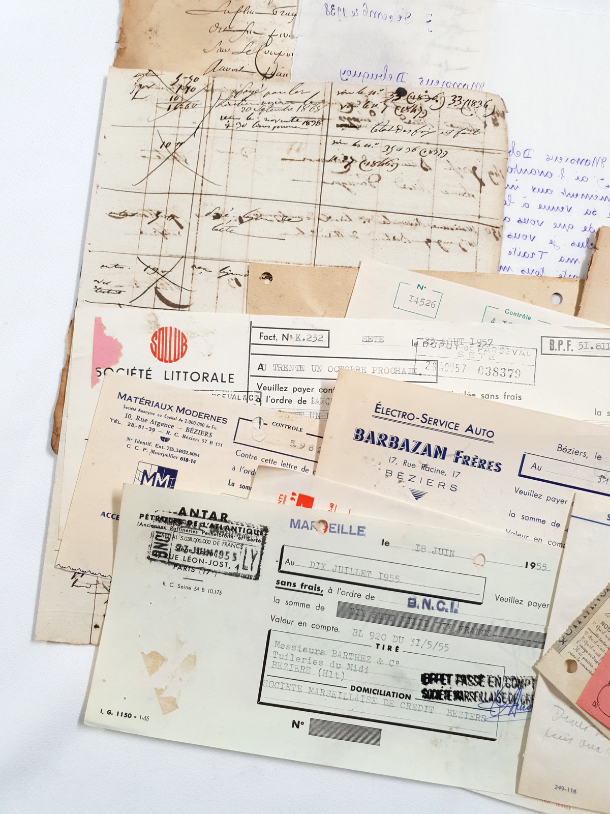 Authentic Vintage/Antique Document Pack - OD
