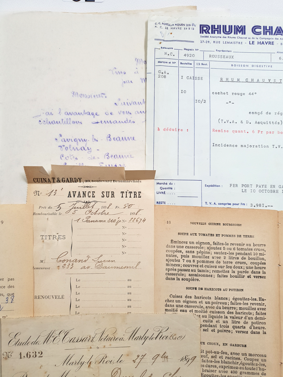 Authentic Vintage/Antique Document Pack - OE