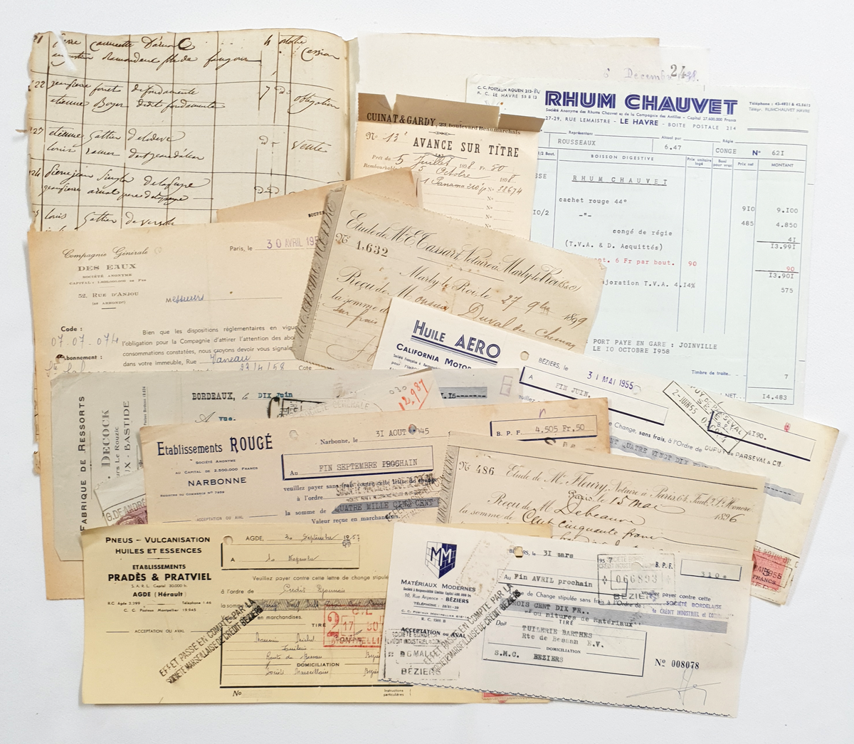Authentic Vintage/Antique Document Pack - OE