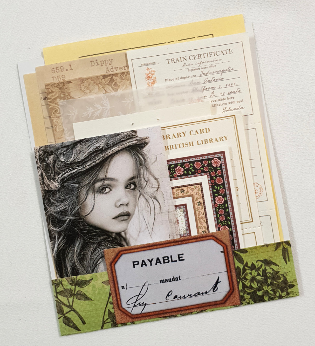 Mini Assorted Ephemera Pack - OJ