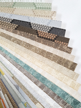 Osborne & Little Intarsia Vinyls - Wallpaper Sample Swatch Book - PF