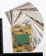 Osborne & Little Intarsia Vinyls - Wallpaper Sample Swatch Book - PF