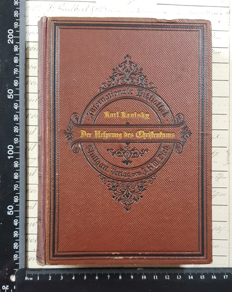 Authentic Antique German Book - PH