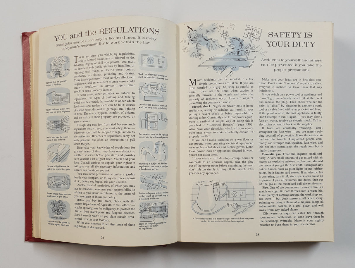 Vintage Reader's Digest Do-It-Yourself Manual