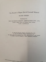 Vintage Reader's Digest Do-It-Yourself Manual