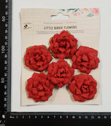 Paper Flowers -  Carol - Cherry