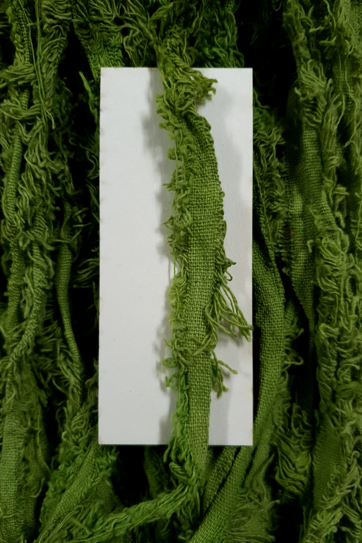 Cotton Frizz Ribbon - Peridot - 2m Pack