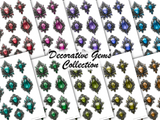 Decorative Gems Collection - DI-10267 - Digital Download