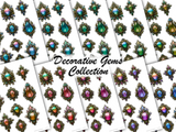 Decorative Gems Collection - DI-10267 - Digital Download