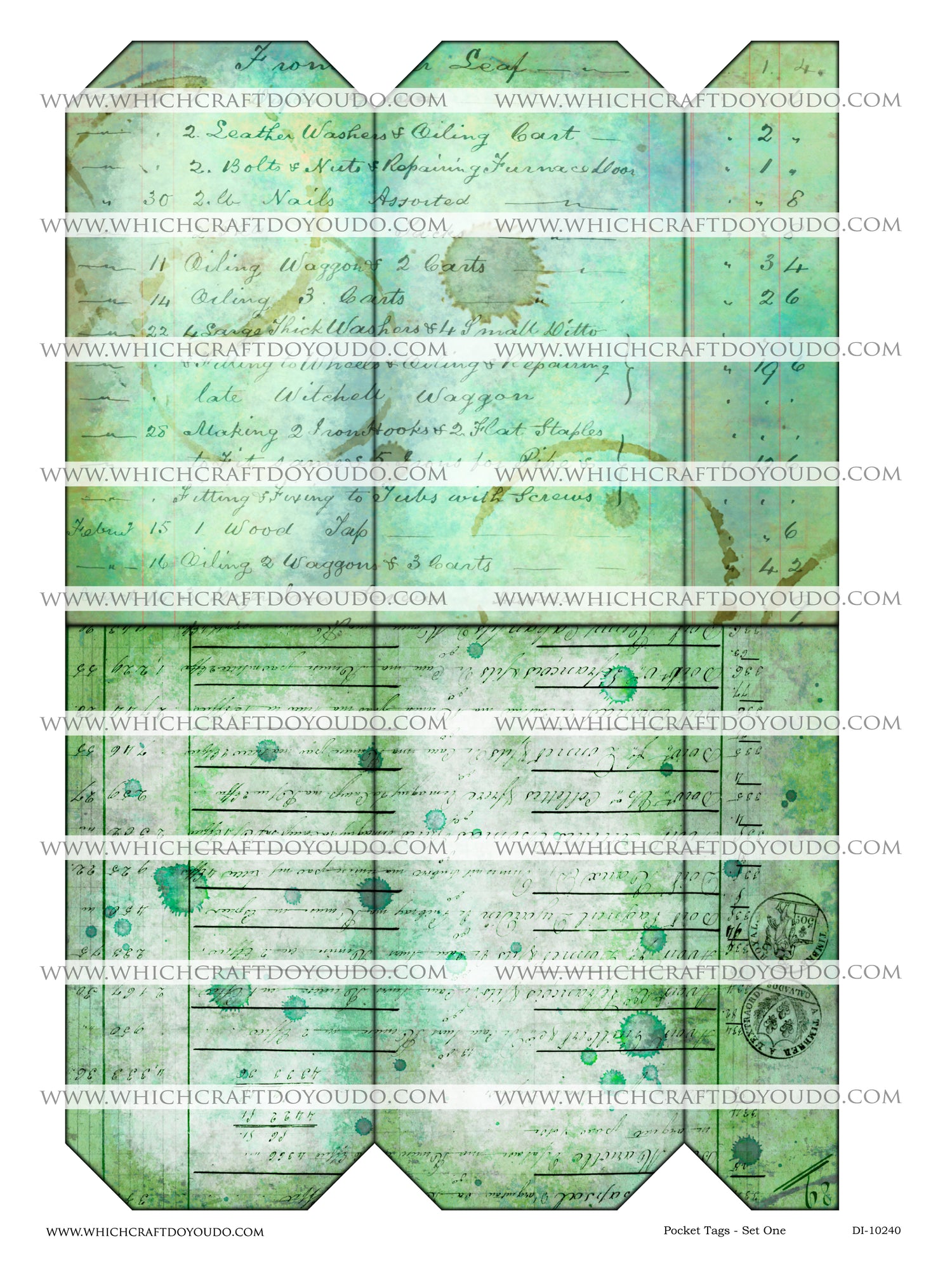 Pocket Tags - Set One - DI-10240 - Digital Download