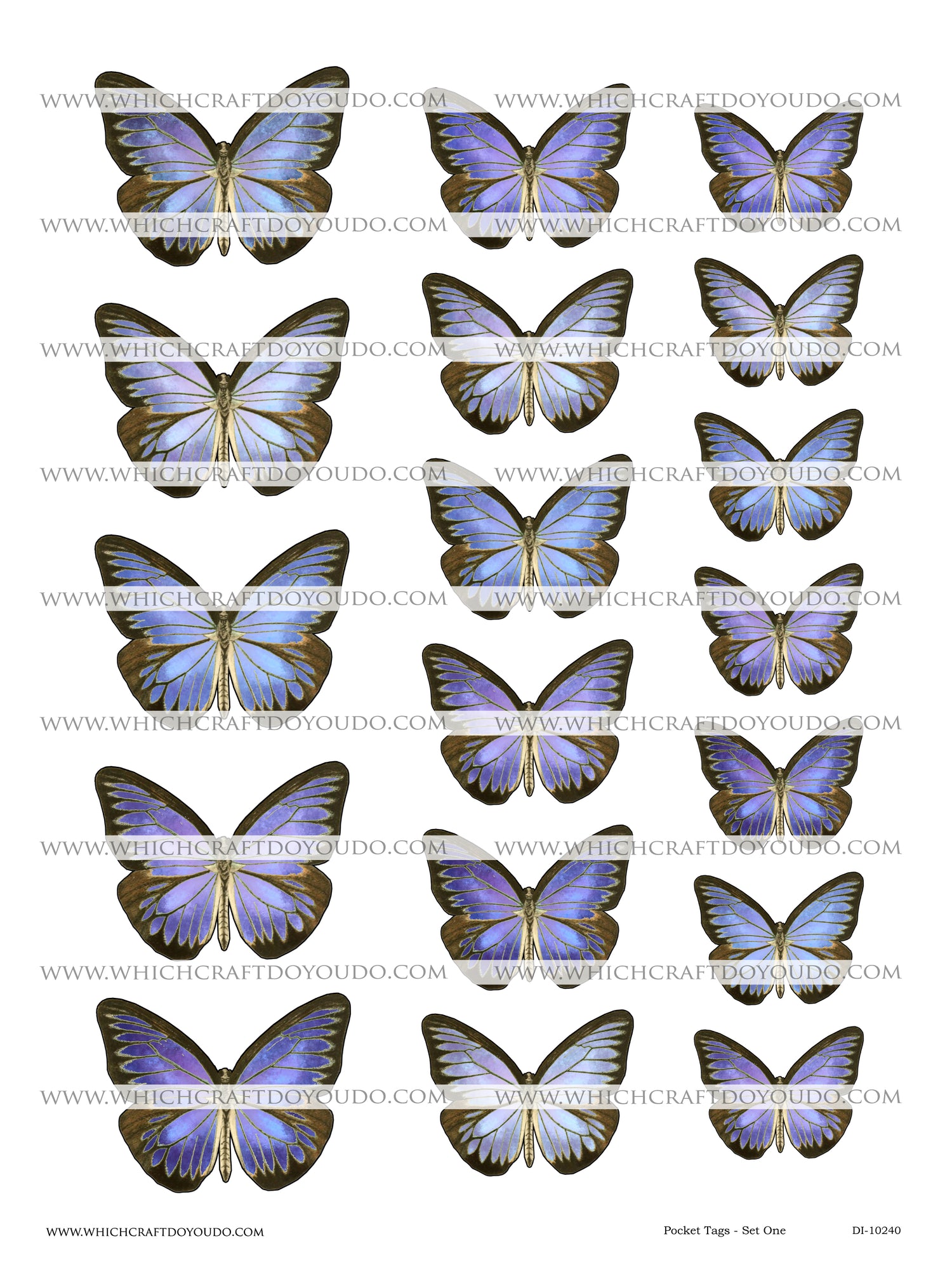 Pocket Tags - Set One - DI-10240 - Digital Download