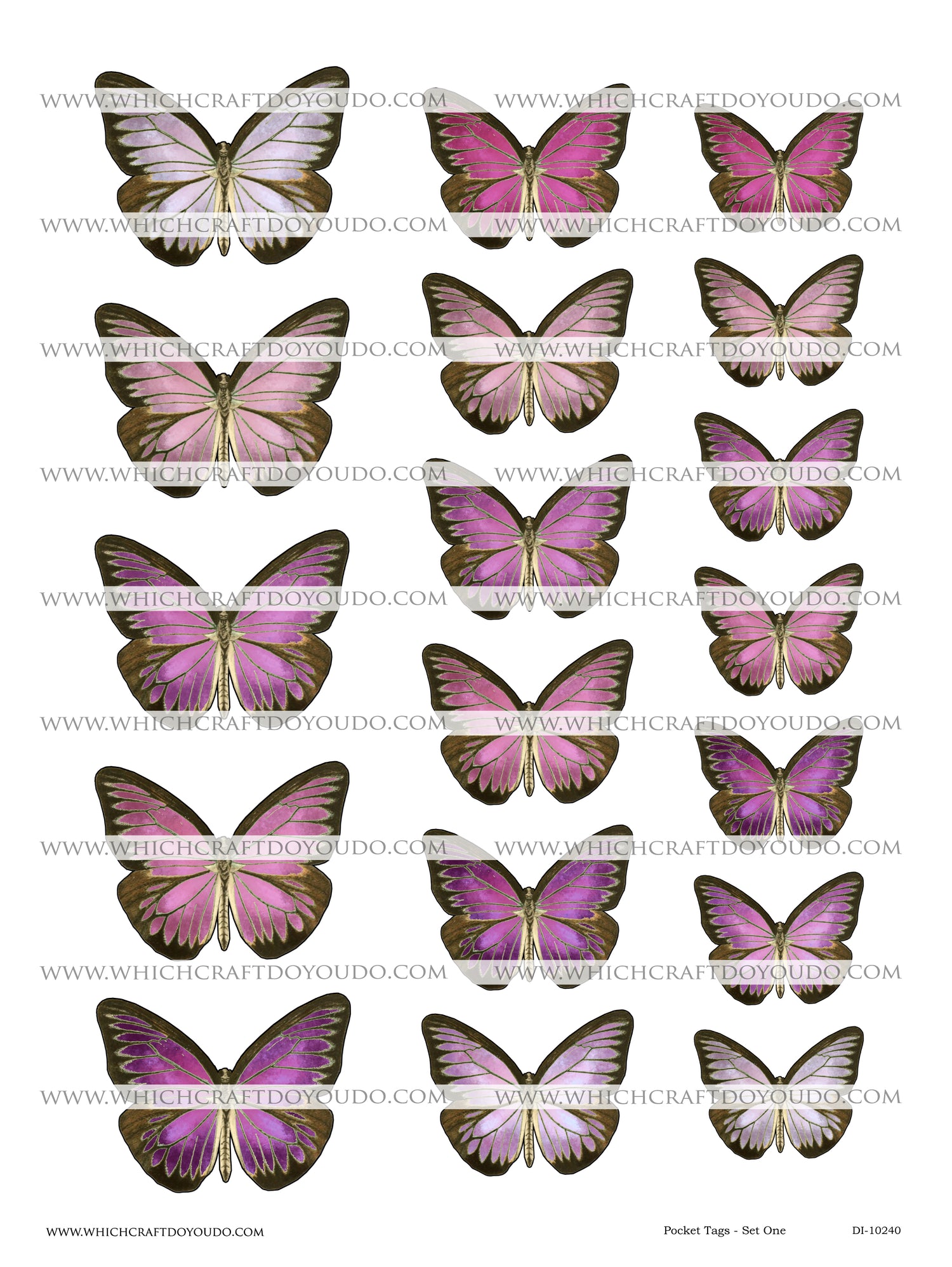 Pocket Tags - Set One - DI-10240 - Digital Download