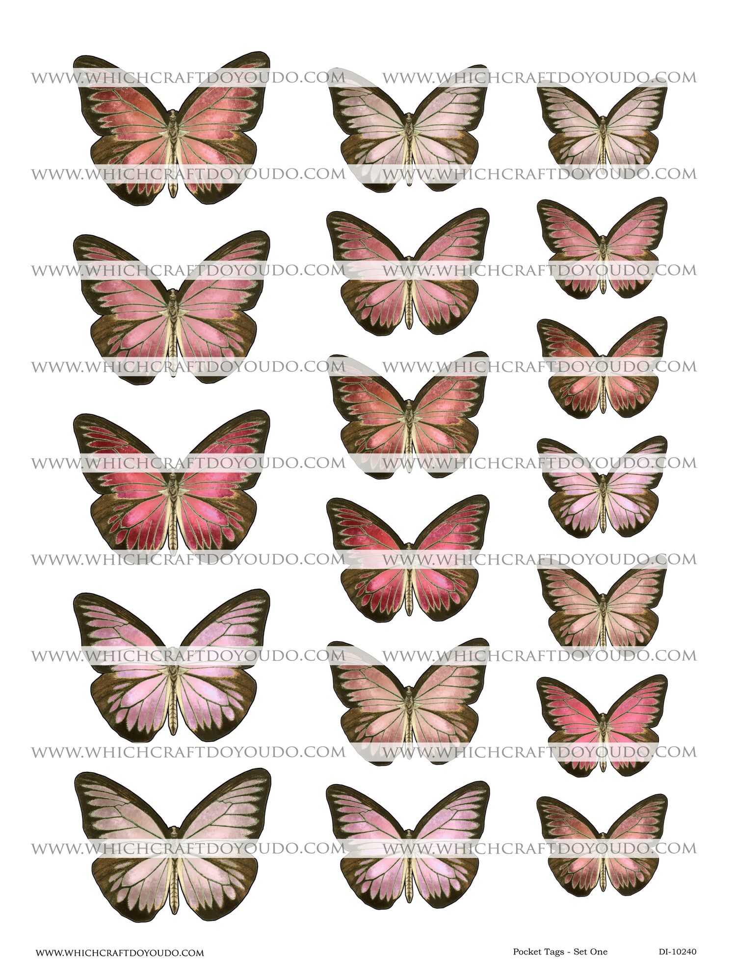 Pocket Tags - Set One - DI-10240 - Digital Download