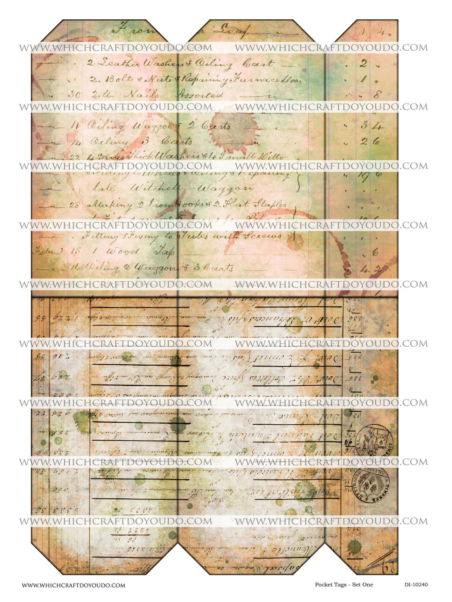 Pocket Tags - Set One - DI-10240 - Digital Download