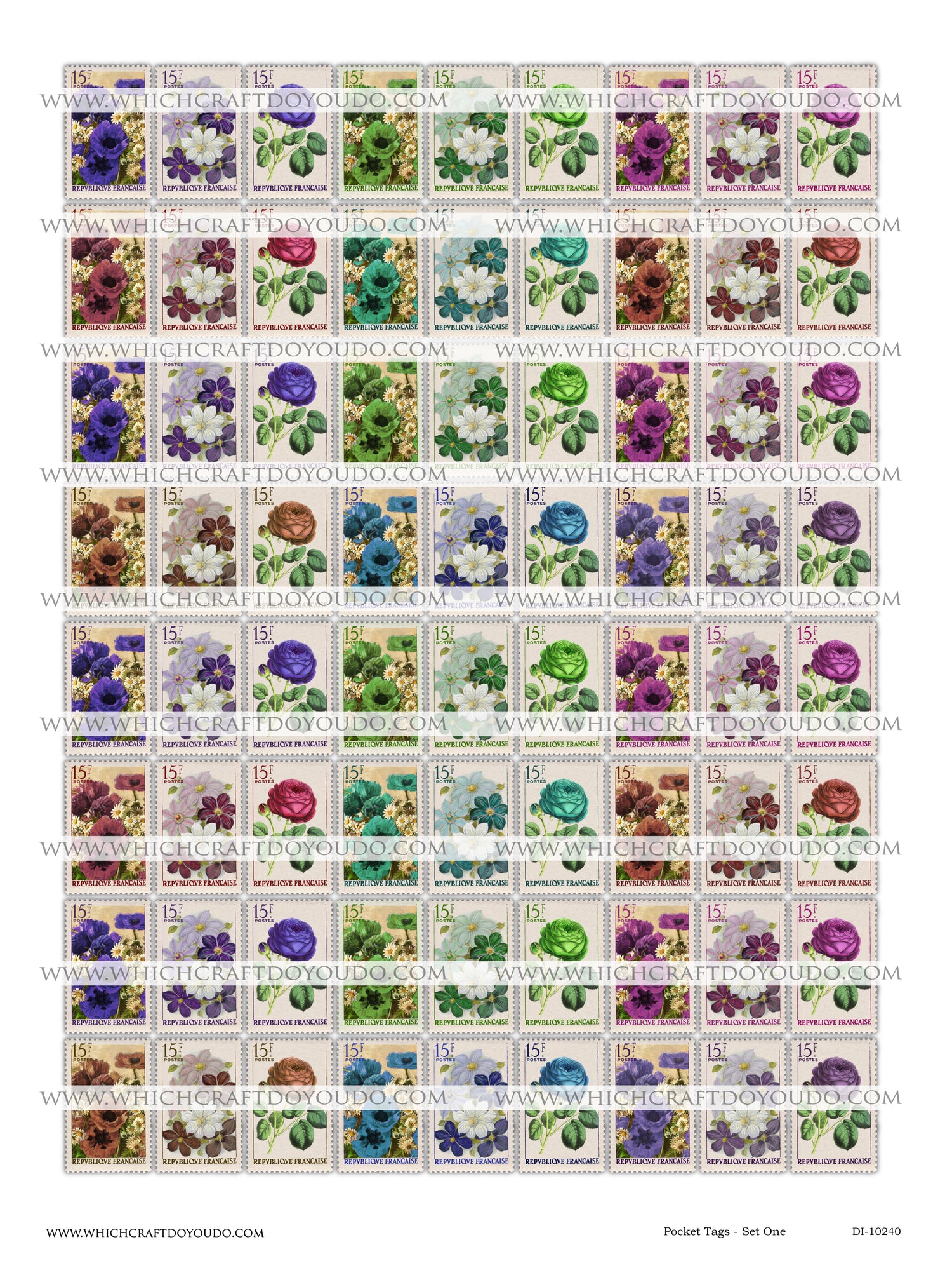 Pocket Tags - Set One - DI-10240 - Digital Download