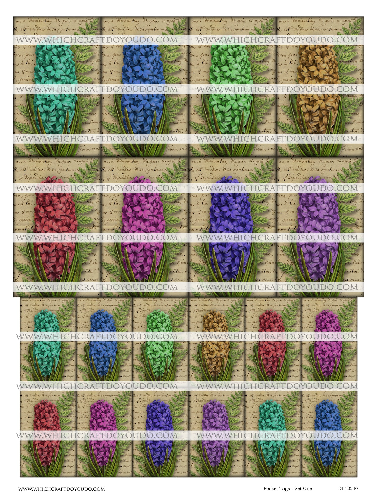 Pocket Tags - Set One - DI-10240 - Digital Download