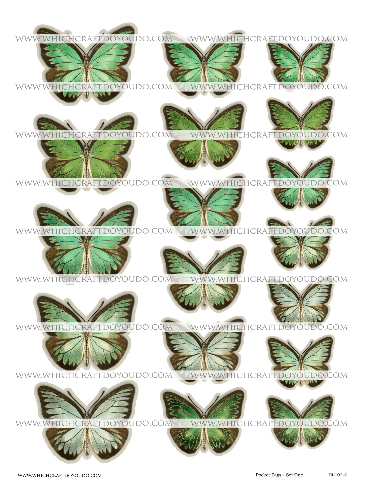 Pocket Tags - Set One - DI-10240 - Digital Download