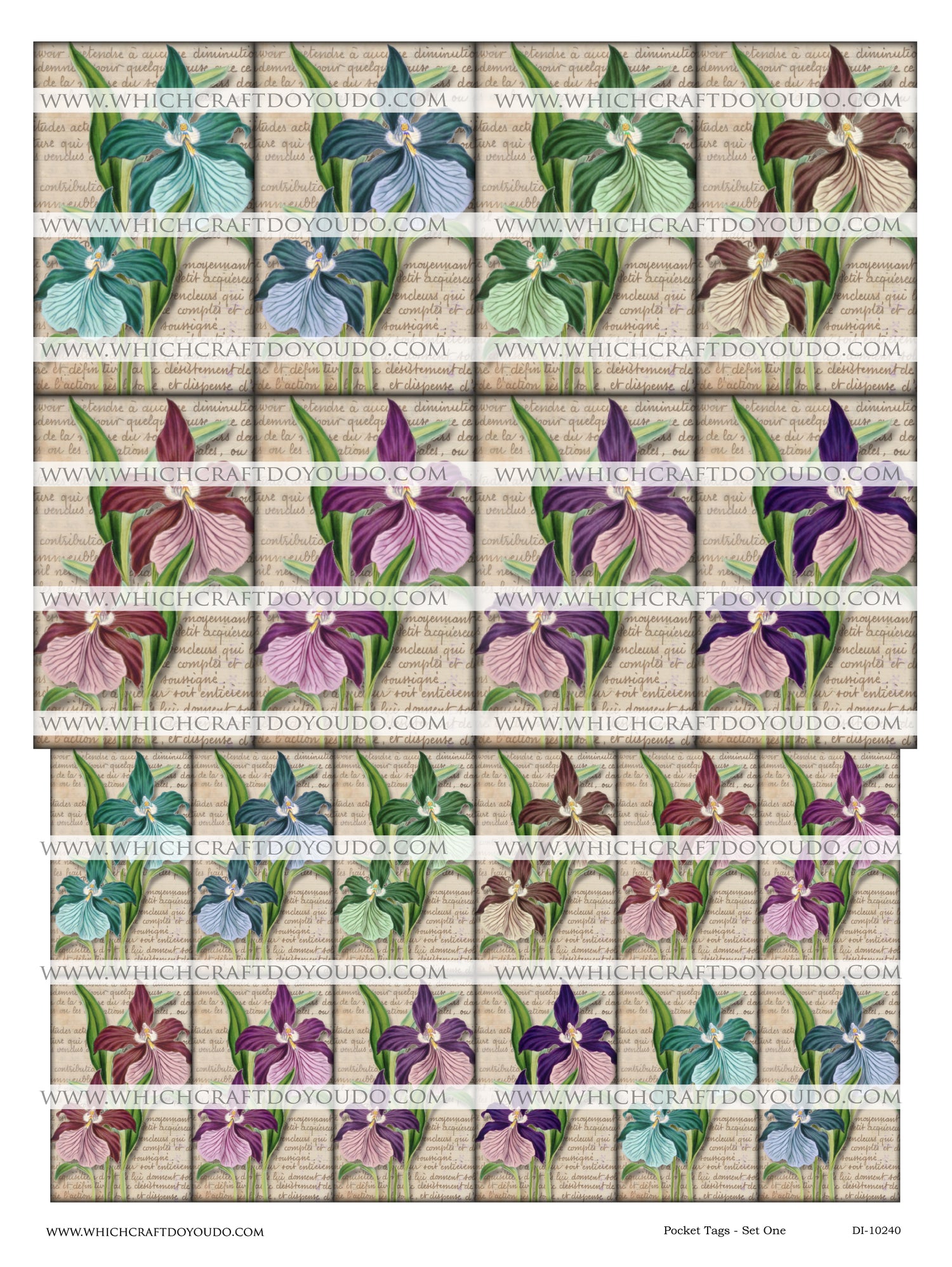 Pocket Tags - Set One - DI-10240 - Digital Download