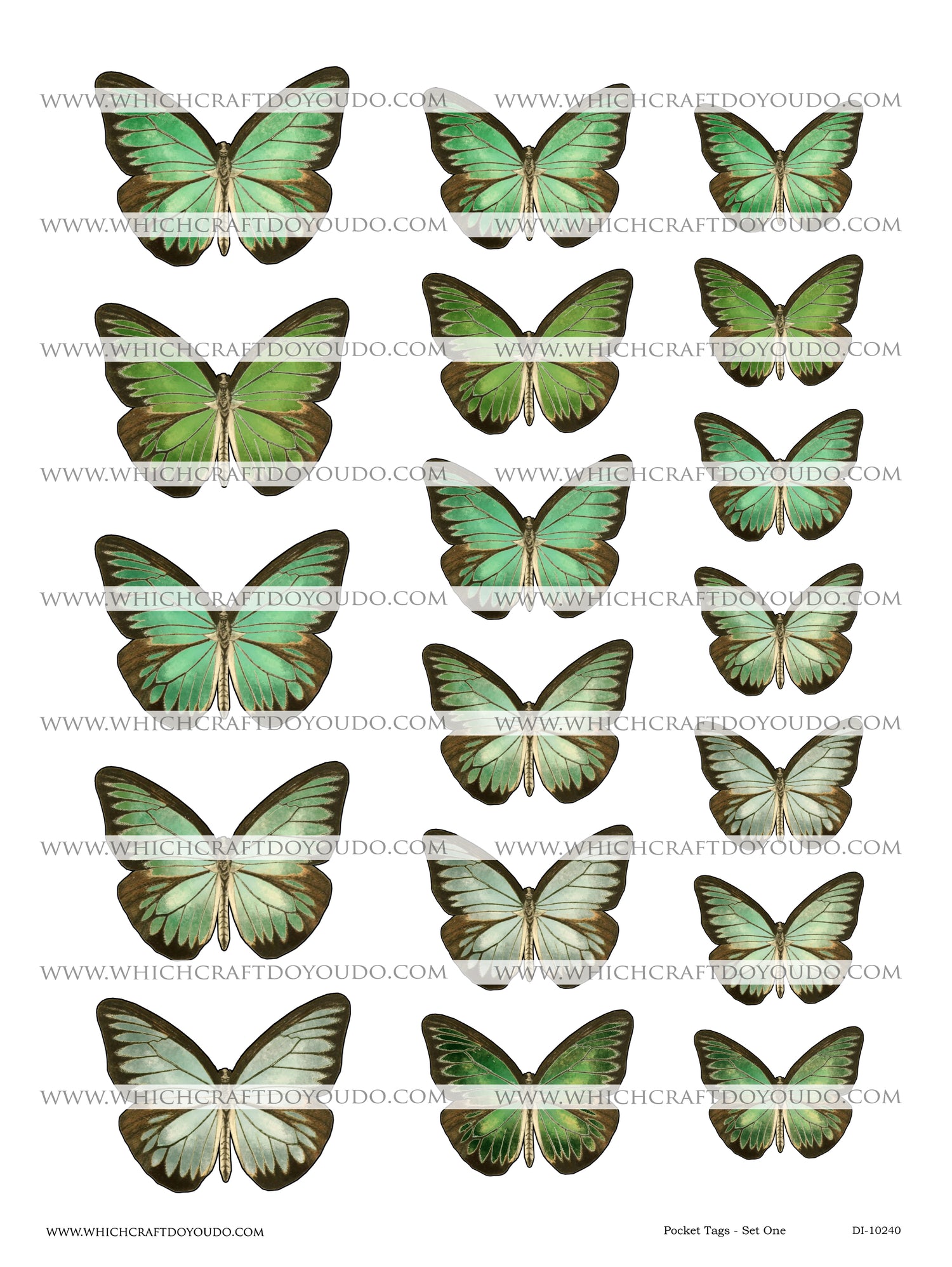 Pocket Tags - Set One - DI-10240 - Digital Download