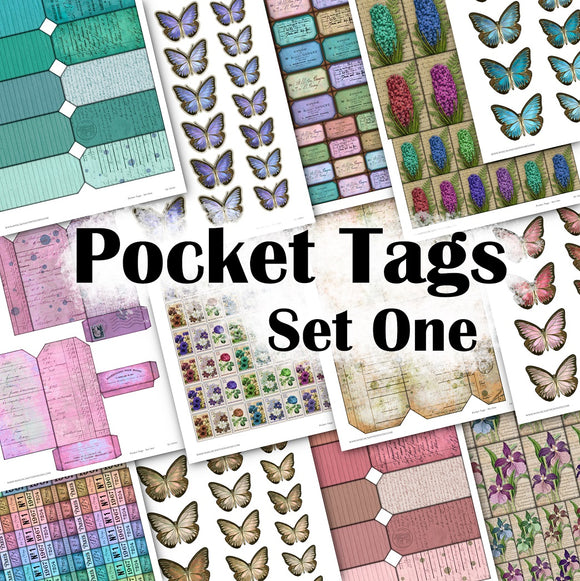 Pocket Tags - Set One - DI-10240 - Digital Download