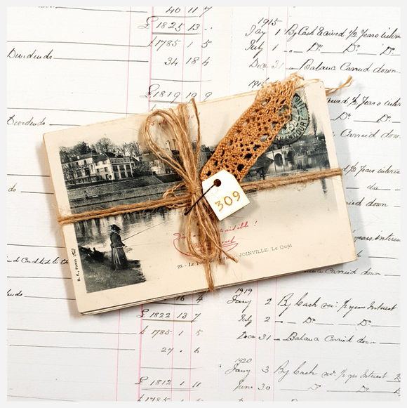 Pack of 24 Authentic/Vintage French Postcards