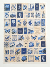 Cut Apart Stickers Sheet - Postage Stamps - VPS-S4
