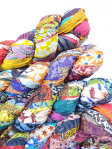 Reclaimed Sari Silk Ribbon - Printed Ribbons - Picked at Random