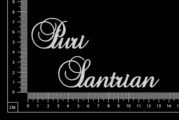 Puri Santrian - A - White Chipboard