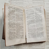 Authentic Antique 1768 French Book - QE