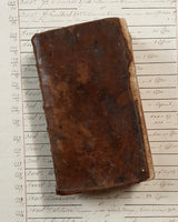 Authentic Antique 1768 French Book - QE