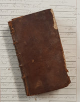 Authentic Antique 1757 French Book - QF