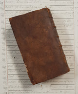 Authentic Antique 1757 French Book - QF