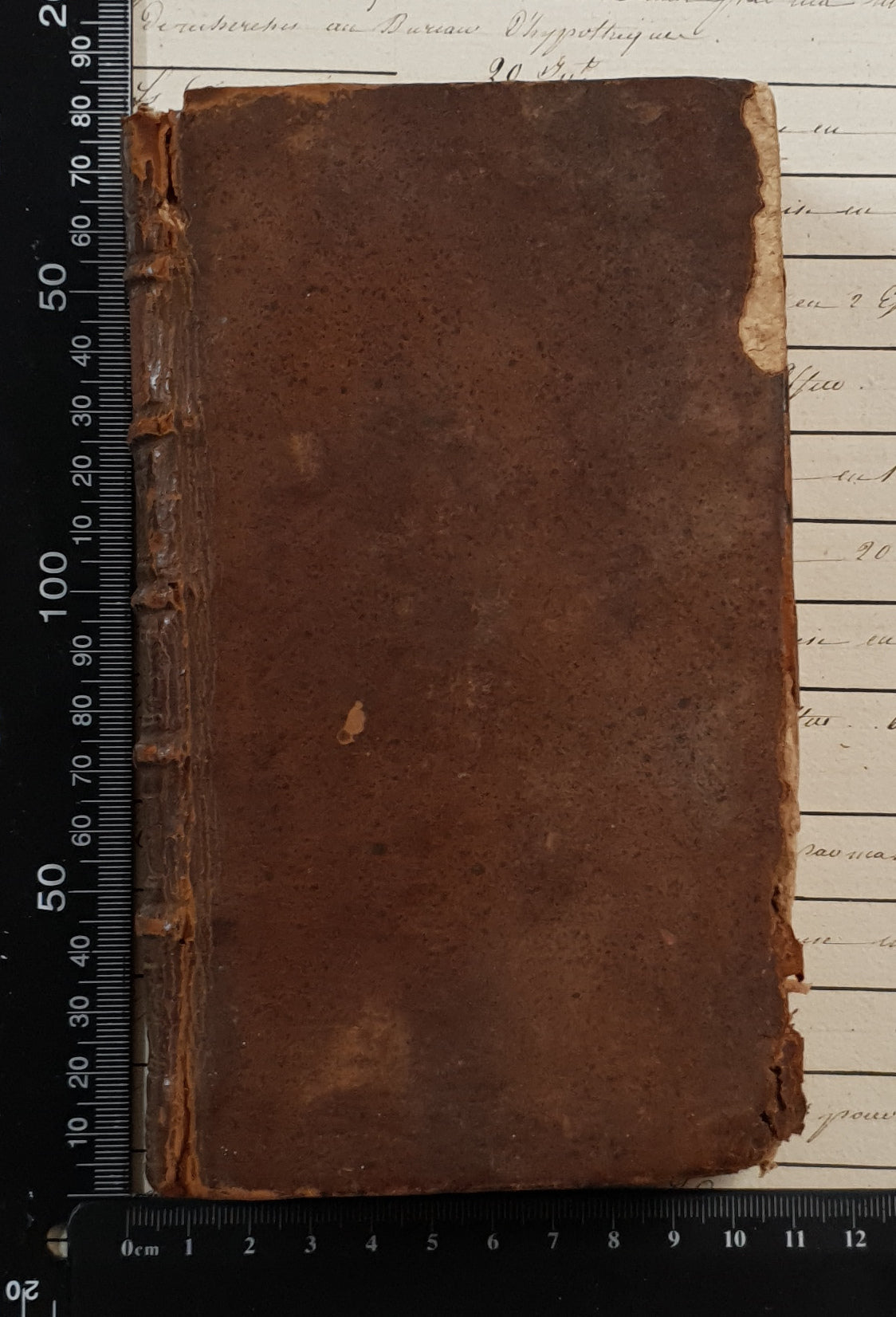 Authentic Antique 1757 French Book - QF