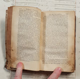 Authentic Antique 1757 French Book - QF