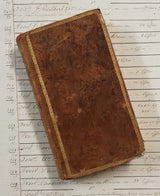 Authentic Antique 1700's French Book - QG