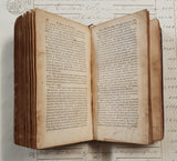 Authentic Antique 1758 French Book - QH
