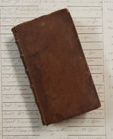 Authentic Antique 1758 French Book - QH