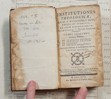 Authentic Antique 1758 French Book - QH